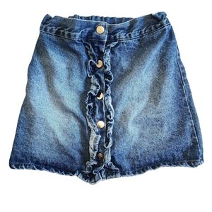 3/$25 Tommy Bahamas Denim Adjustable Waist Skirt - M 7/8